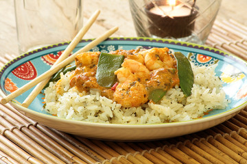 crevettes au curry 26012016