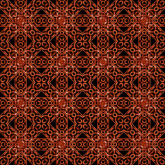 Fototapeta premium Islamic Style Geometric Complex Pattern