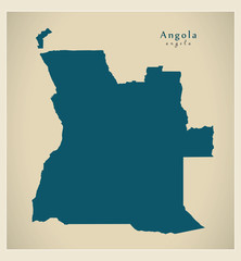 Modern Map - Angola AO