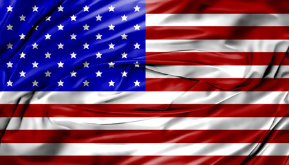 Fototapeta premium United states of America flag