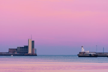 Obraz premium El Abra at the sunrise