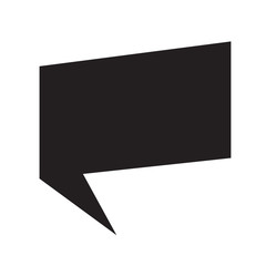 Speech bubble icon Illustration symbol design