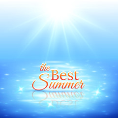 Summer Sea Background