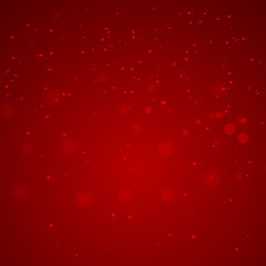 Red Bokeh Background