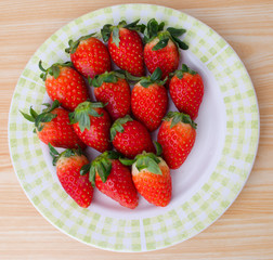 Sweet fresh stawberry
