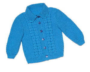 Sweater the children's knitted.