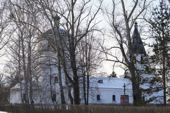  NIZHNE ABLYAZOVO, RUSSIA - JANUARY 02, 2016: View of Ithe stone