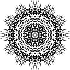 Tribal Tattoo Circular