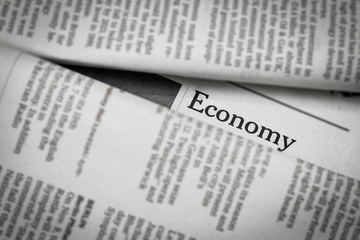 economy issue on newspaper