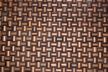 Wall of small beech clips