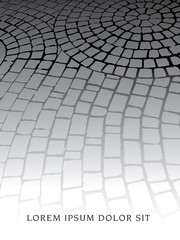 A cobble stone background  for print or web use