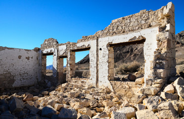 Rhyolite ghost town