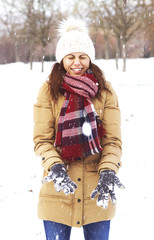 Winter woman