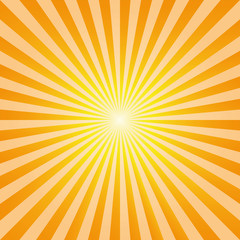 Obraz premium Vintage abstract background explosion sun rays vector