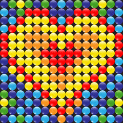 Beads and heart