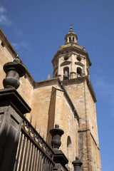 Fototapeta na wymiar Parish Church, Puente de la Reina, Navarra