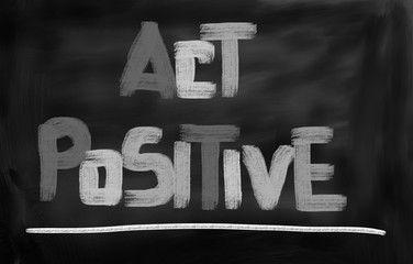 Act Positive Concept