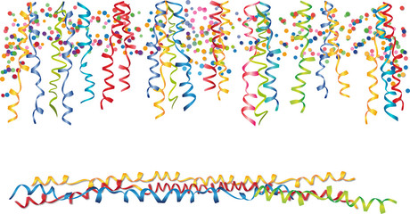 Luftschlangen - Party - Karneval 8