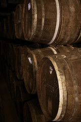 Wine barrels