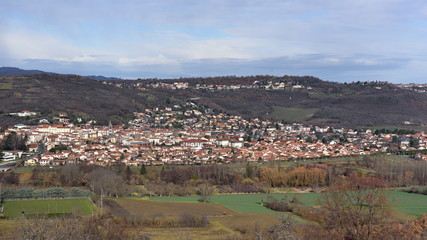 Fototapeta premium Village de Blanzat 