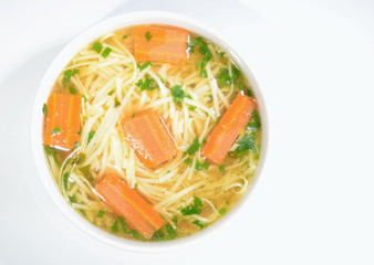 Chicken Soup with Noodles, Soup