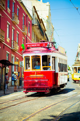 Fototapeta na wymiar tram, Porto, Portugal
