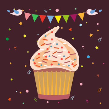 Cupcakes Pastry Shop Logo