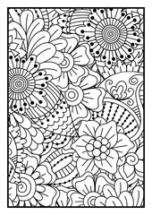 Black and white pattern. 