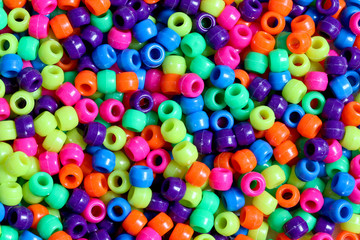 Fototapeta na wymiar Multicolored beads background