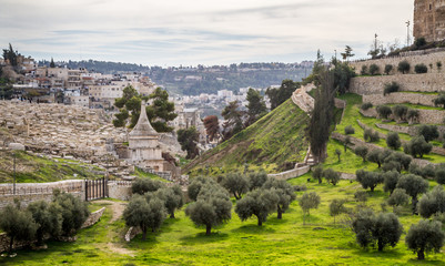 Fototapeta na wymiar Tomb of Absalom, Jerusalem