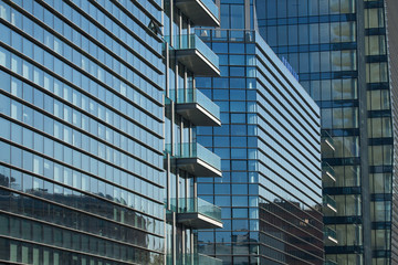 Diamantini Buildings in the Porta Nuova district in Milan, Italy