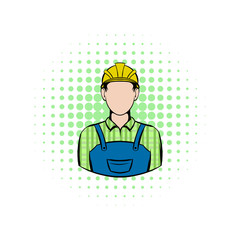 Worker comics icon 