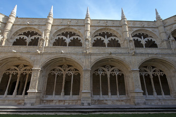 Fototapeta na wymiar Monasterio de los Jerónimos, Lisboa, Portugal
