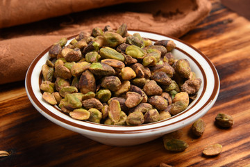 Shelled pistachios