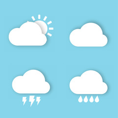 Set of Weather icons