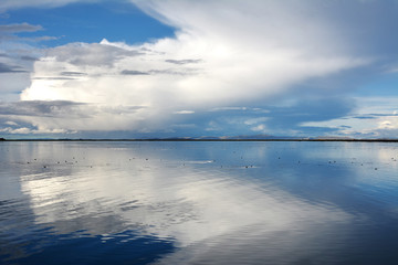 Fototapeta premium Titicaca Lake in Puno, Peru.
