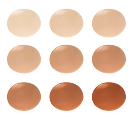shades of foundation