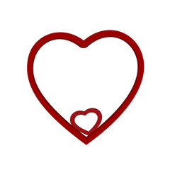 Valentine's 2 hearts