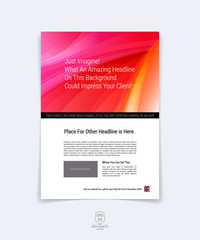 Business brochure, flyer and cover design layout template with b