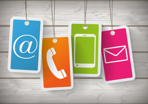 4 Colored Price Stickers Contact US
