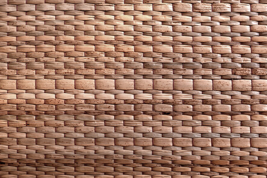 Texture of weave sedge mattress 