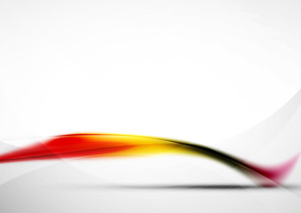 Wave abstract background. Business hi-tech presentation template or advertising layout