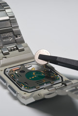 腕時計の電池交換