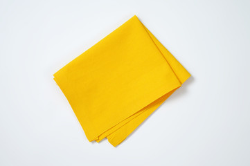 yellow place mat
