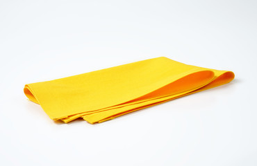 yellow place mat