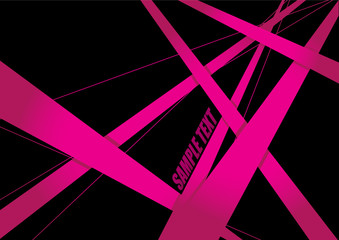 abstract background geometric pink and black