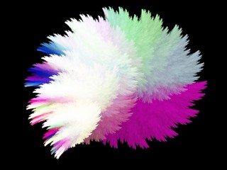 Abstract background fractal