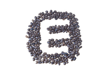 coffee beans are spinning on the table