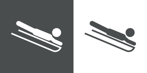 Icono plano trineo #1