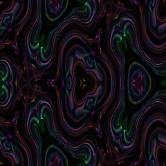 Obraz premium Kaleidoscopic wallpaper tiles